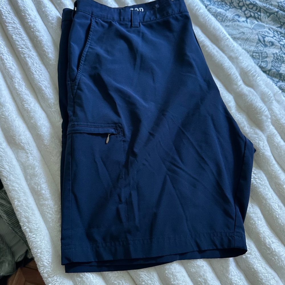 Izod Blue Athletic Shorts Modern Design